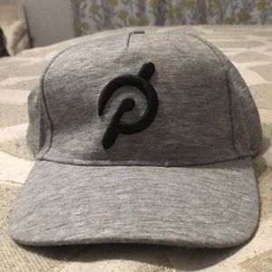 Peloton heathered Grey snapback hat
